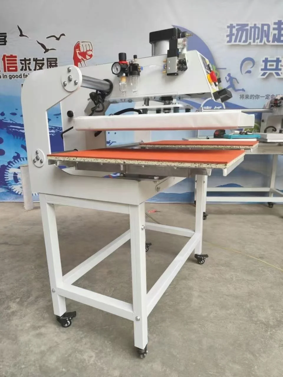40*60cm 듀얼 베드 승화 열프레스 기계, 스포츠웨 - Commercial Fabric Printing Machine 리뷰 및 가격
