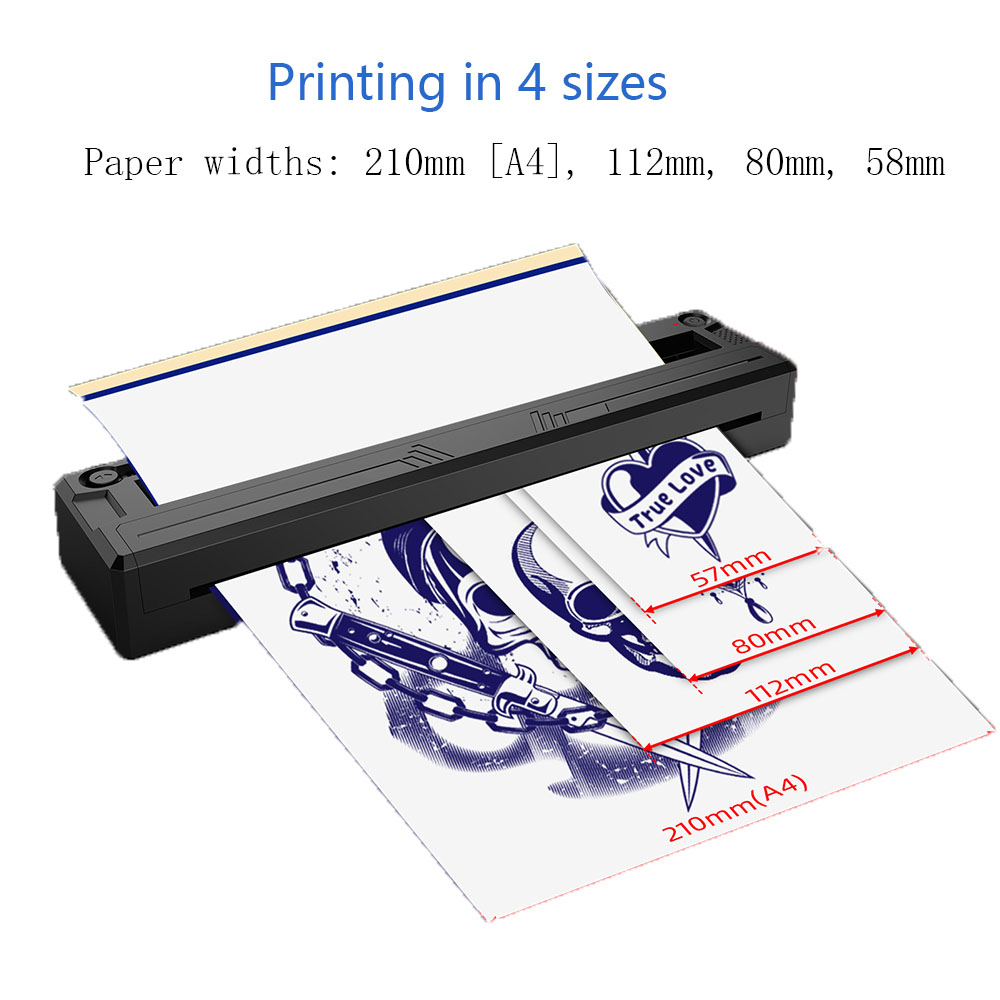 오더시그트 A4 블루투스 타투 스텐실 프린터 휴대용 열 - Photo Printer 리뷰 및 가격