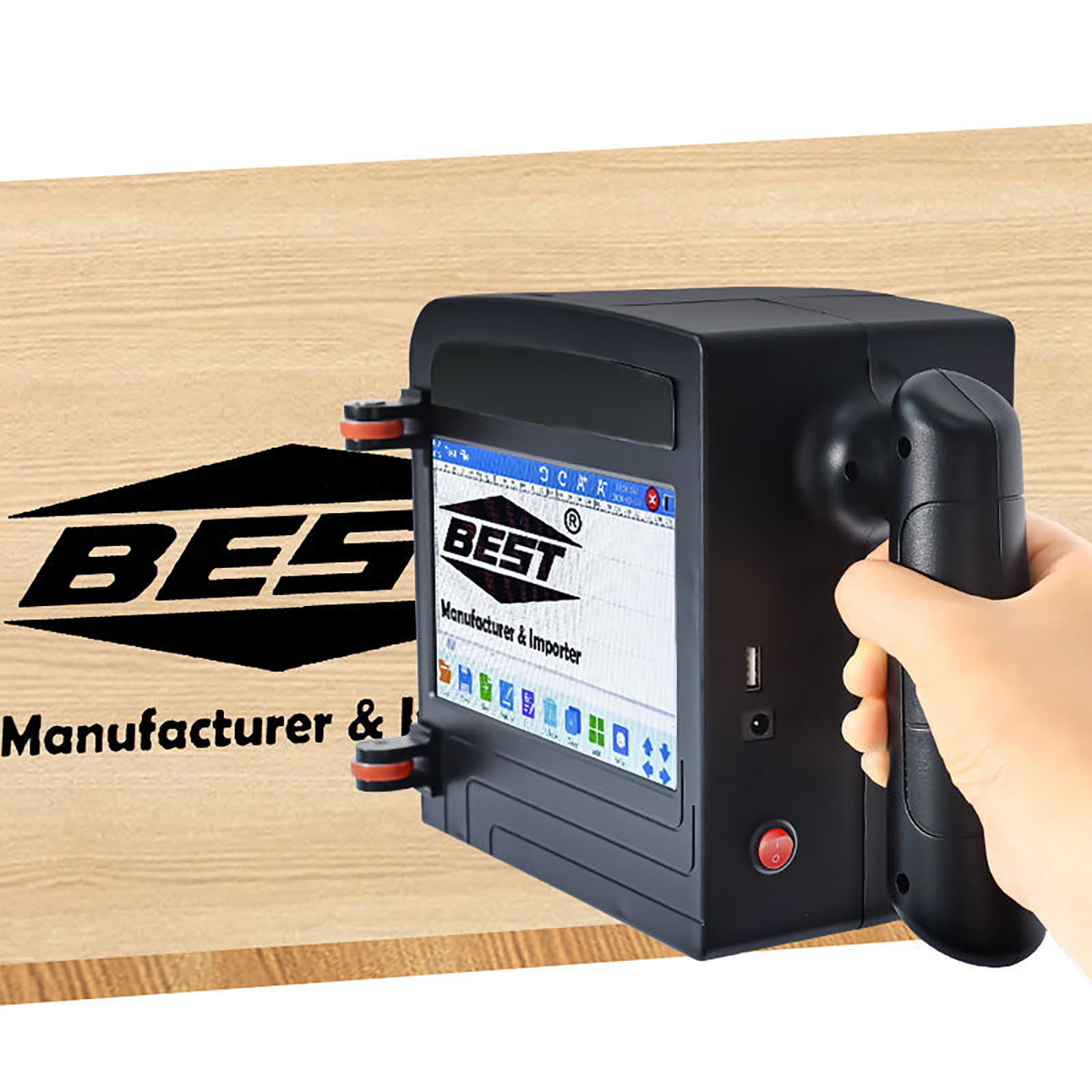 ZM-C100 10cm 휴대용 잉크젯 프린터, 600D - Barcode Printer 리뷰 및 가격
