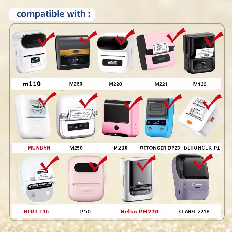 1롤 화이트 라벨 스티커 감열지 (먼빈 넬코 PM220 - Label Maker 리뷰 및 가격