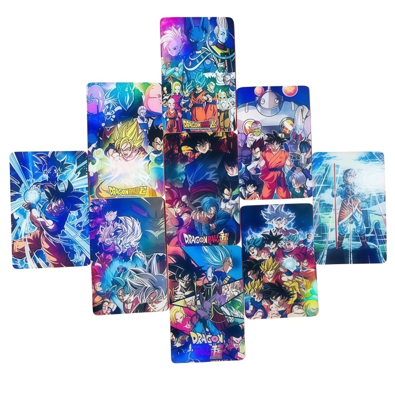 50개 드래곤볼 홀로그램 카드 만화 애니메이션 상품 고 - Printer Paper 리뷰 및 가격